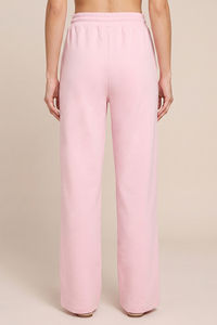 Zivame Athleisure Straight Leg Pants - Pink A Boo — thumbnail 3